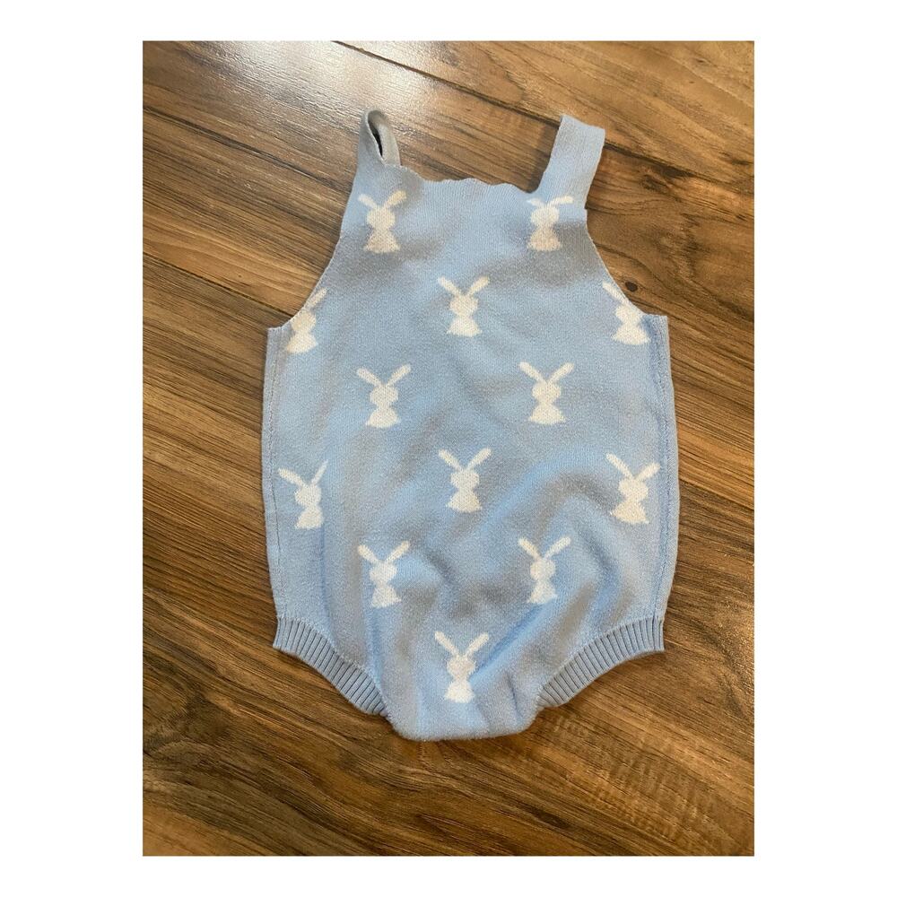 Bunny Romper Overall 6-12month Baby Easter